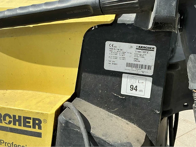 2012 kärcher hds 6 / 14 cx hogedrukreiniger - afbeelding 8 van  8
