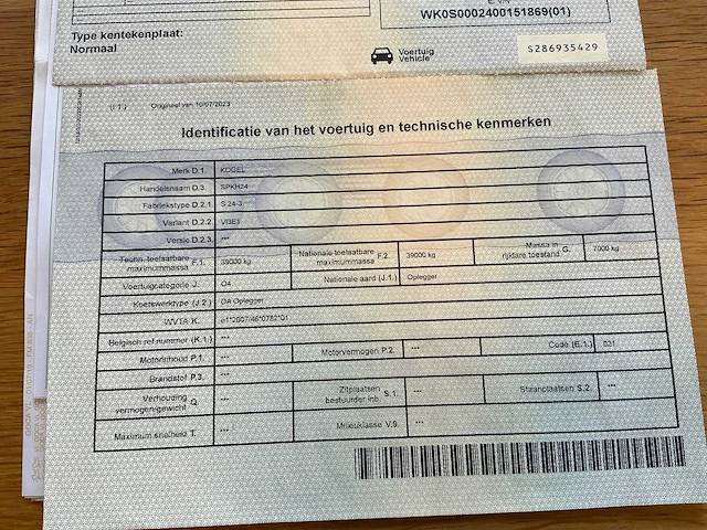 2012 kogel s 24-3 box oplegger - afbeelding 25 van  34