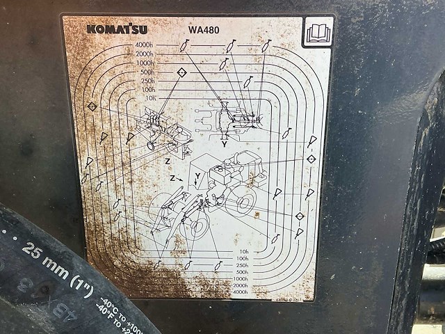 2012 komatsu wa480-6 wiellader - afbeelding 29 van  52