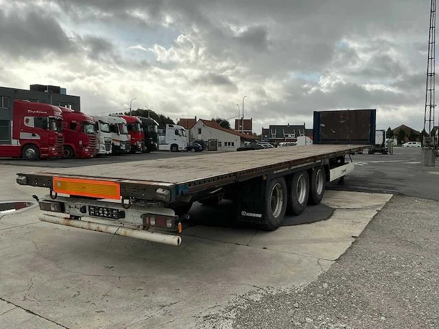 2012 krone sd p27ko vlakke oplegger - afbeelding 4 van  9