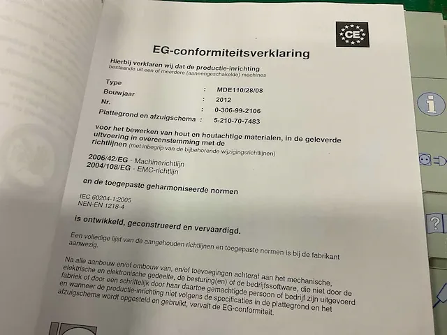 2012 ligmatech optimat mde 110/28/08 karkaspers - afbeelding 3 van  11