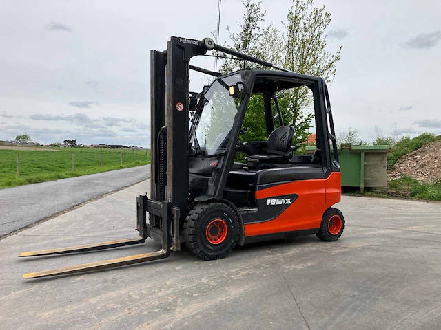 2012 linde e25 elektrische vorkheftruck - afbeelding 1 van  35