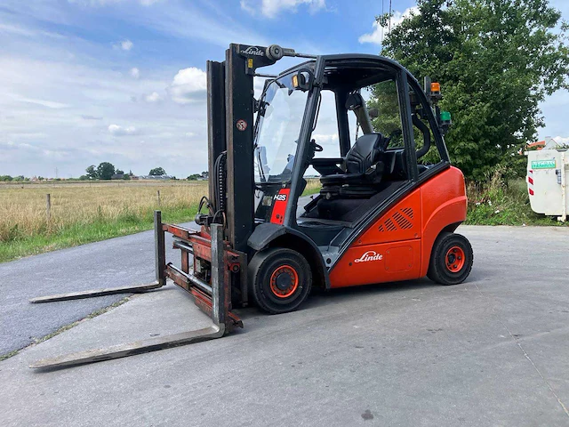 2012 linde explosie vrij h25d vorkheftruck - afbeelding 1 van  53