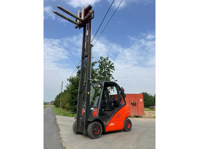 2012 linde h25d-1 explosievrije vorkheftruck met roterend vorkenbord - afbeelding 15 van  53