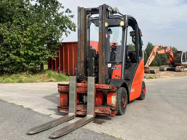 2012 linde h25d-1 explosievrije vorkheftruck met roterend vorkenbord - afbeelding 2 van  53