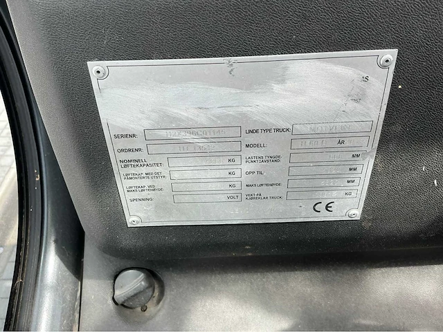 2012 linde h60d - 01 vorkheftruck - afbeelding 13 van  19