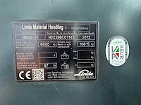 2012 linde h60d - 01 vorkheftruck - afbeelding 19 van  19