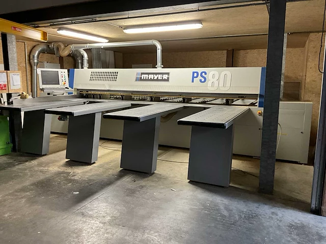 2012 mayer ps 80 platen opdeelzaagmachine - afbeelding 1 van  20