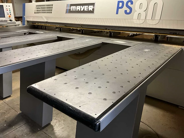 2012 mayer ps 80 platen opdeelzaagmachine - afbeelding 5 van  20