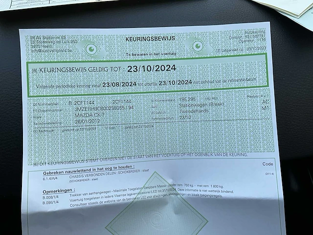2012 mazda cx-7 - afbeelding 24 van  32