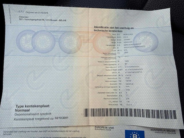 2012 mercedes-benz e220 cdi - afbeelding 16 van  23