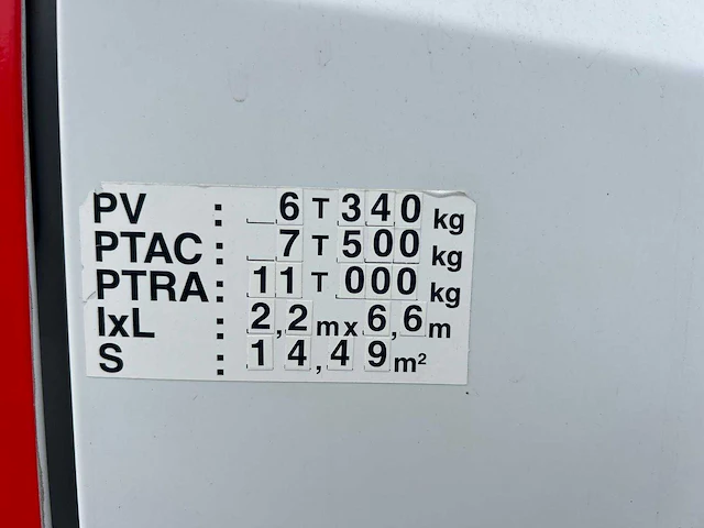 2012 mercedes-benz vario vrachtwagen - afbeelding 12 van  29