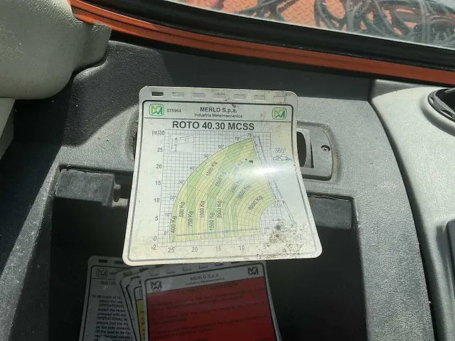 2012 merlo roto 40.30 mcss verreiker - afbeelding 32 van  54