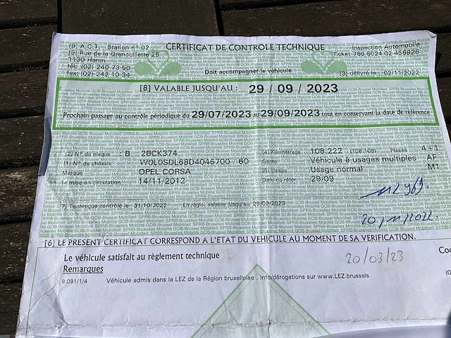 2012 opel corsa - afbeelding 33 van  39