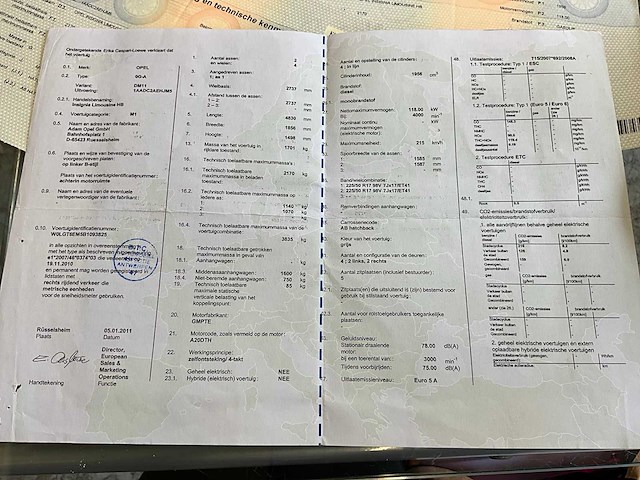 2012 opel insignia limousine hb personenauto - afbeelding 23 van  56