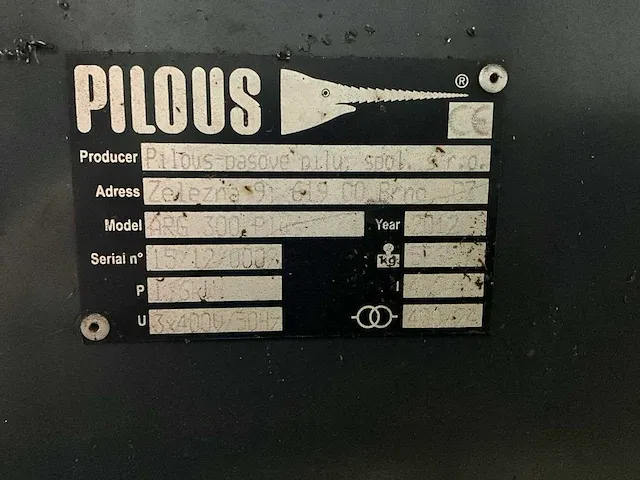 2012 pilous arg300plus bandzaagmachine - afbeelding 4 van  19