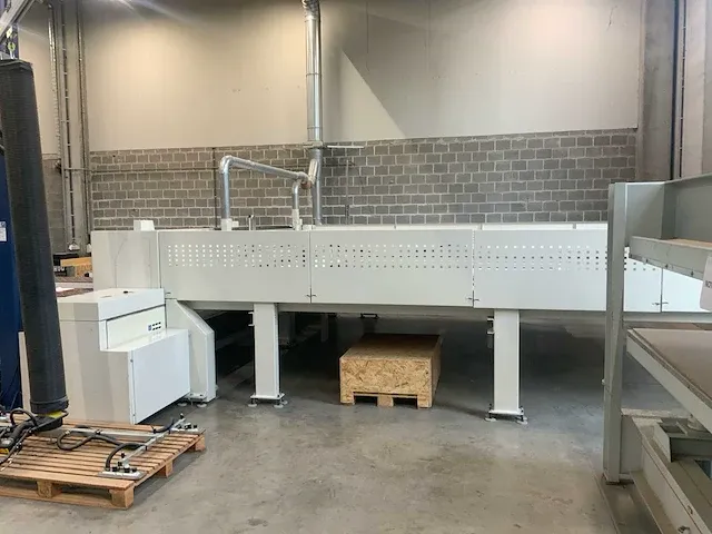 2012 scm sigma impact 87 platen opdeelzaagmachine - afbeelding 24 van  29