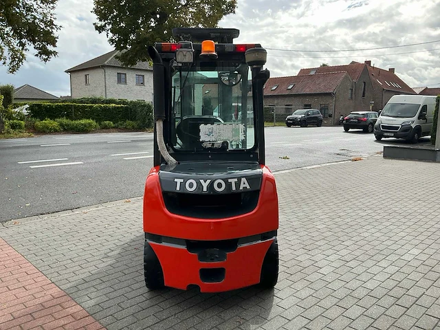 2012 toyota 02-8fdf25 vorkheftruck - afbeelding 9 van  14