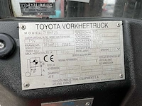 2012 toyota 7fbmf25 vorkheftruck - afbeelding 15 van  16