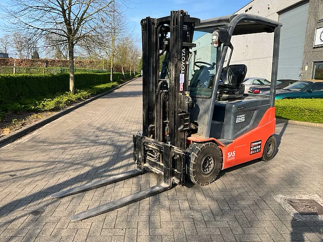 2012 toyota 8fbmkt25 vorkheftruck - afbeelding 1 van  25