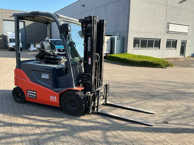 2012 toyota 8fbmkt25 vorkheftruck - afbeelding 19 van  25