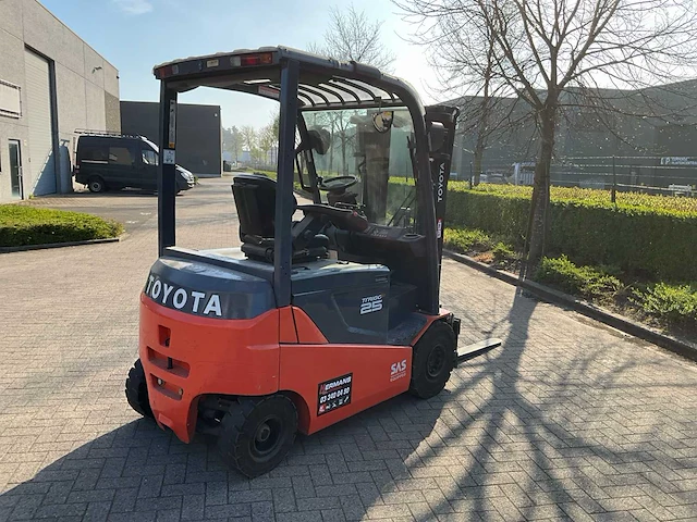 2012 toyota 8fbmkt25 vorkheftruck - afbeelding 21 van  25