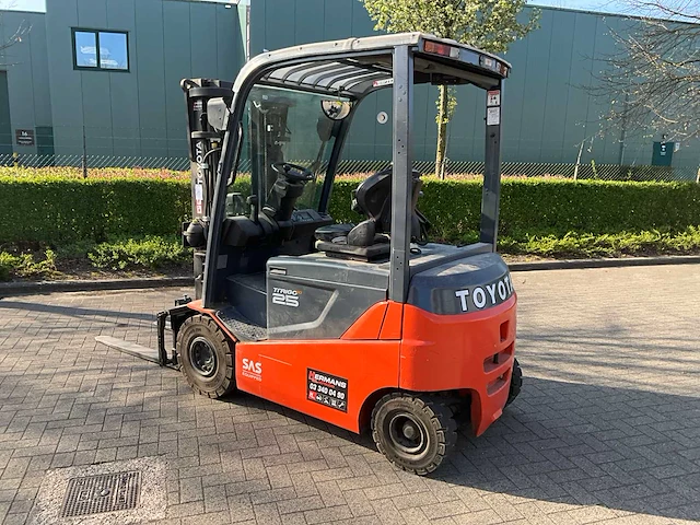 2012 toyota 8fbmkt25 vorkheftruck - afbeelding 22 van  25