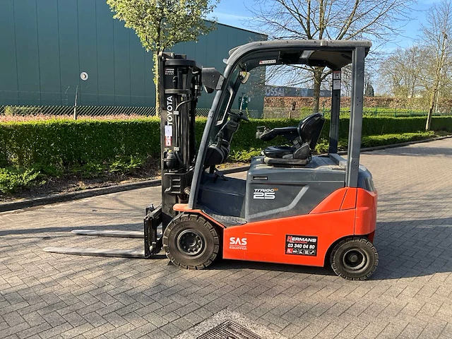 2012 toyota 8fbmkt25 vorkheftruck - afbeelding 23 van  25