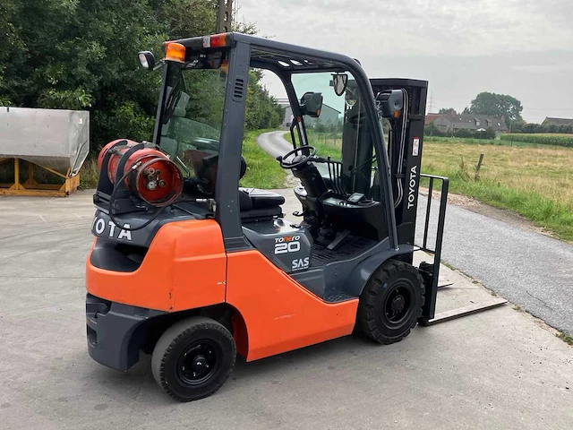 2012 toyota tonero 20 vorkheftruck - afbeelding 12 van  55