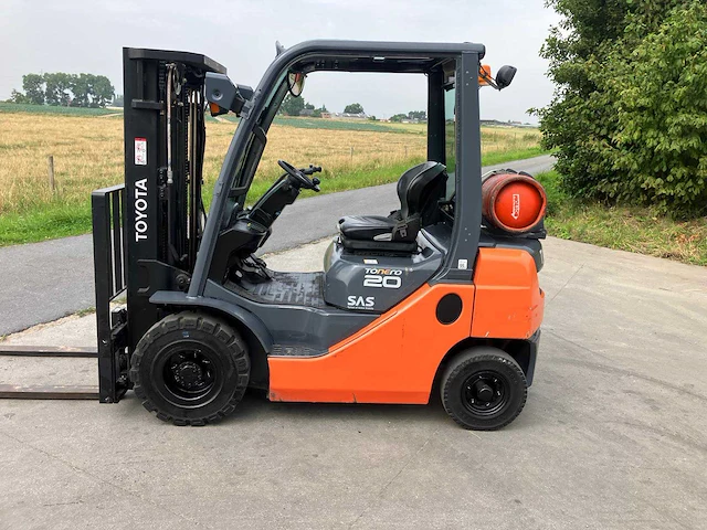 2012 toyota tonero 20 vorkheftruck - afbeelding 15 van  55