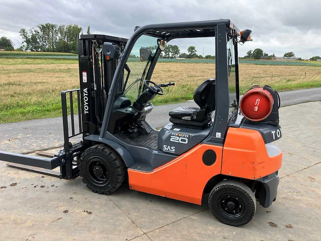 2012 toyota tonero 20 vorkheftruck - afbeelding 2 van  52