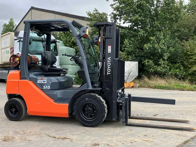 2012 toyota tonero 20 vorkheftruck - afbeelding 34 van  52