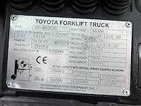2012 toyota tonero 20 vorkheftruck - afbeelding 48 van  52