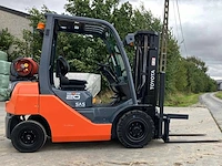 2012 toyota tonero 20 vorkheftruck - afbeelding 45 van  52