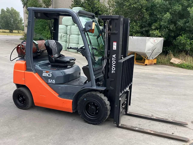 2012 toyota tonero 20 vorkheftruck - afbeelding 45 van  55