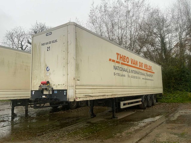 2012 van hool 3b0072 vrachtwagen oplegger - afbeelding 1 van  11