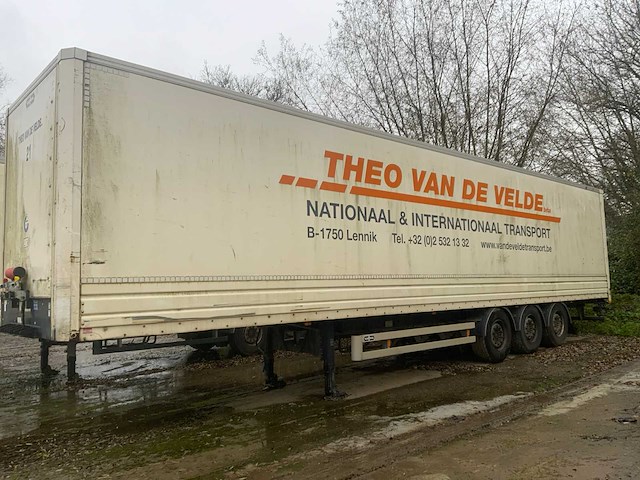 2012 van hool 3b0072 vrachtwagen oplegger - afbeelding 6 van  11