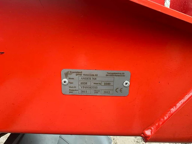 2012 vicon andex 764 graskeerder - afbeelding 11 van  19