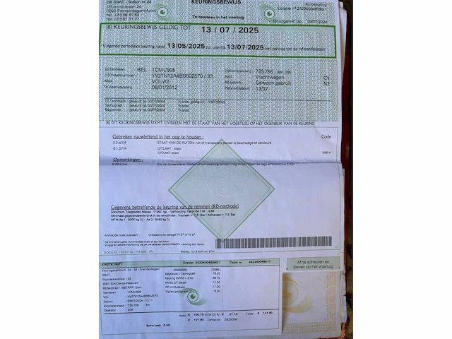 2012 volvo fl e5 koelwagen - afbeelding 42 van  45