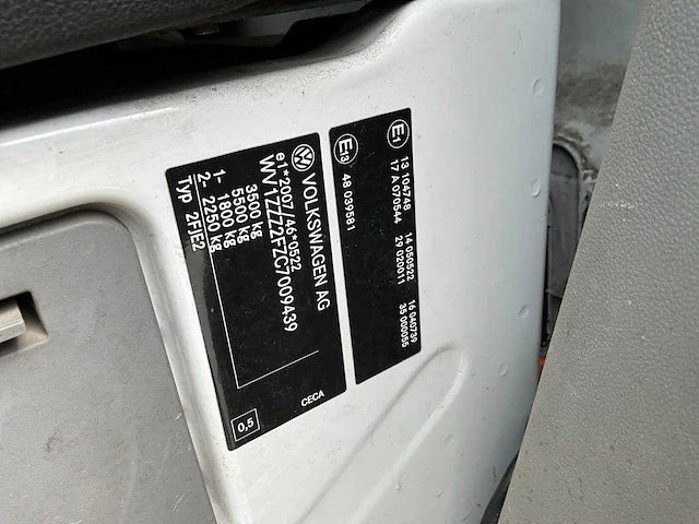 2012 vw crafter tdi kipper - afbeelding 31 van  59