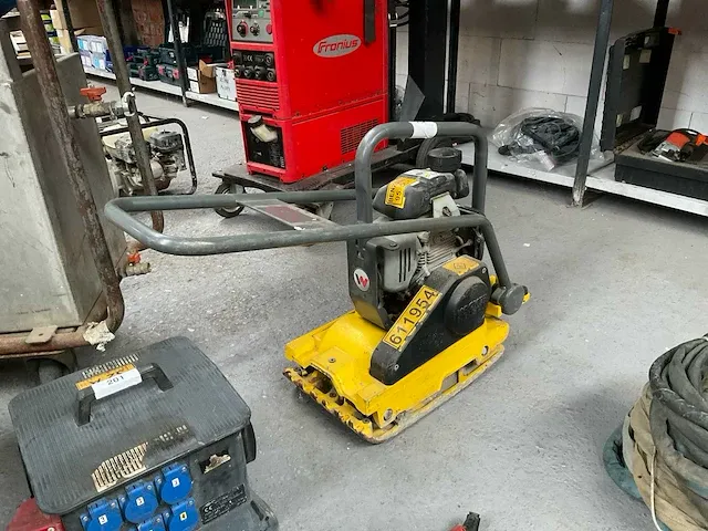 2012 wacker neuson vibroplate wp 1030 a trilplaat - afbeelding 1 van  6