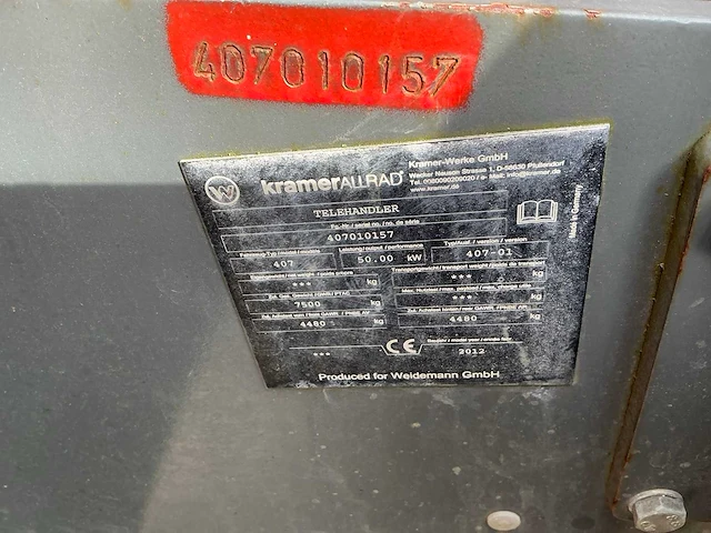 2012 weidemann t6025 verrijker - afbeelding 16 van  17