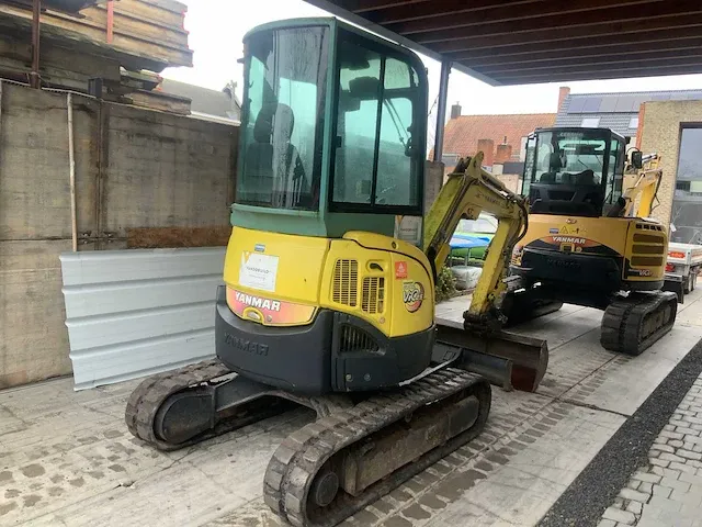 2012 yanmar vio25-4 rupsgraafmachine - afbeelding 2 van  16