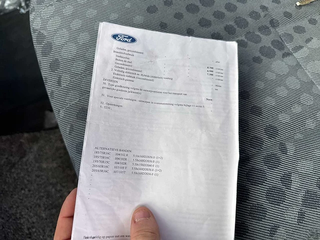 2013 - ford transit - personenauto - afbeelding 42 van  49