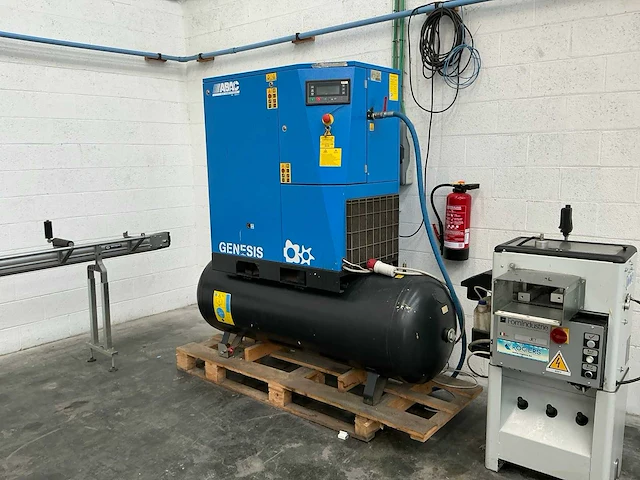 2013 abac genesis 5.5 500l schroefluchtcompressor - afbeelding 1 van  17