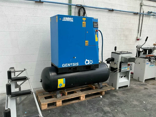 2013 abac genesis 5.5 500l schroefluchtcompressor - afbeelding 3 van  17