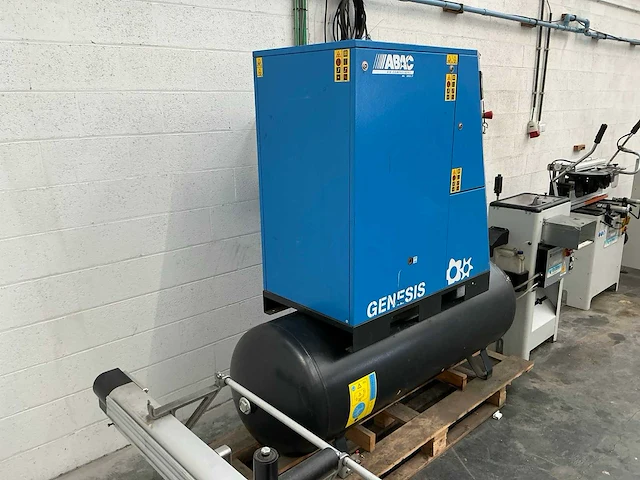 2013 abac genesis 5.5 500l schroefluchtcompressor - afbeelding 4 van  17