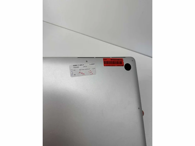 2013 apple macbook pro macbook pro 15.4” a1398 15.4” inch core i7 gen 4 16gb ram 245gb ssd - afbeelding 2 van  10