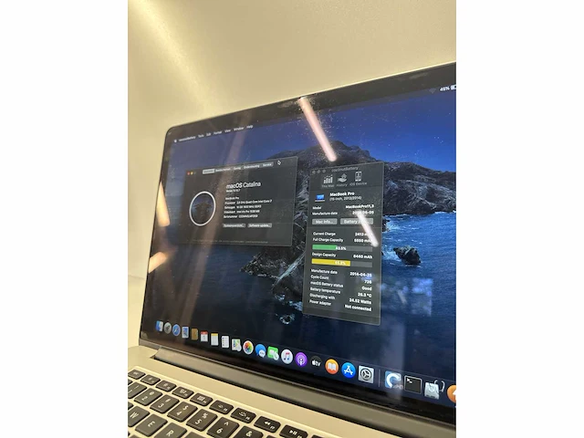 2013 apple macbook pro macbook pro 15.4” a1398 15.4” inch core i7 gen 4 16gb ram 500gb ssd - afbeelding 2 van  14