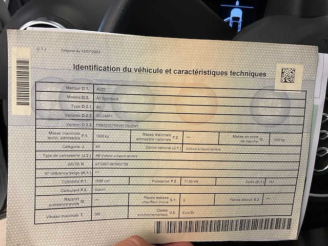 2013 audi a3 sportback 1.6 tdi personenauto - afbeelding 15 van  24